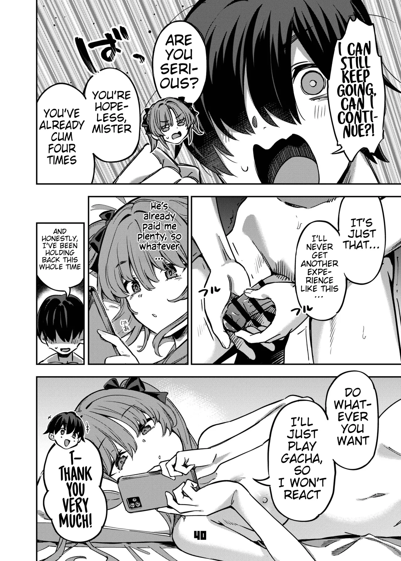 Hentai Manga Comic-In the case of Maita, a girl who engages in "sugar dating" (a type of compensated dating activity), episode 2.-Read-39